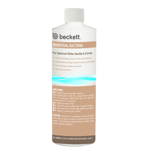 Beckett Beckett Beneficial Bacteria 16 oz. SBCT16